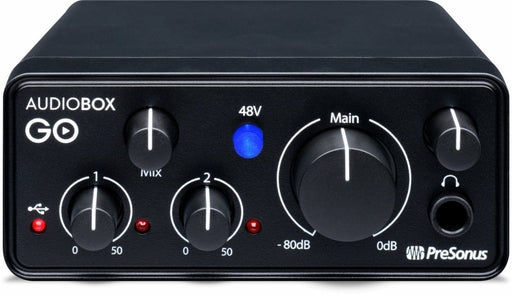 PreSonus | AudioBox GO | Black (PRE - AB - GO - BK) - Gsus4