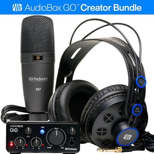 PreSonus | Audiobox Go Creator Bundle (PRE - AB - GO - CB) - Gsus4