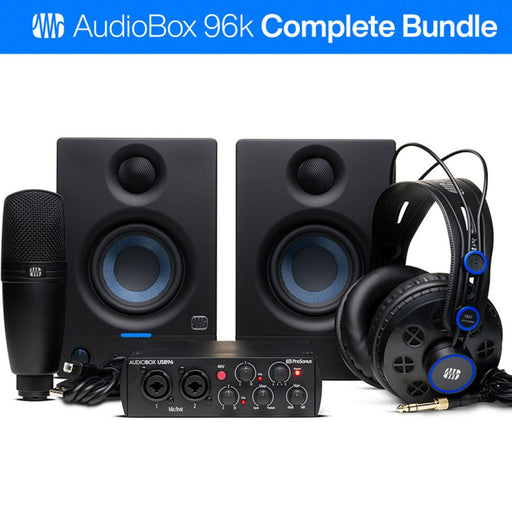 PreSonus | Audiobox USB96 Complete Bundle (PRE - AB - USB96 - CB) - Gsus4