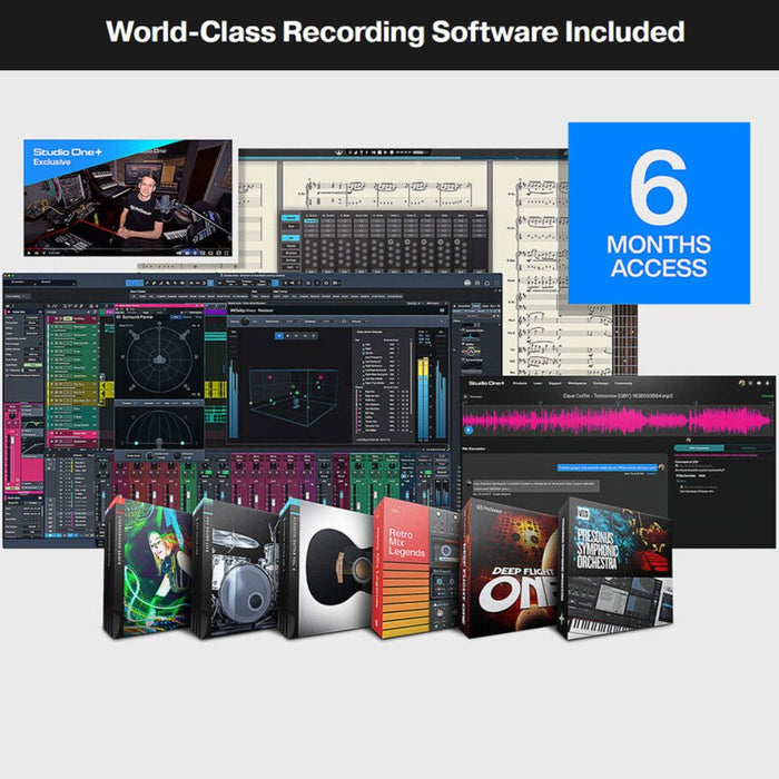 PreSonus | Audiobox USB96 Complete Bundle (PRE - AB - USB96 - CB) - Gsus4