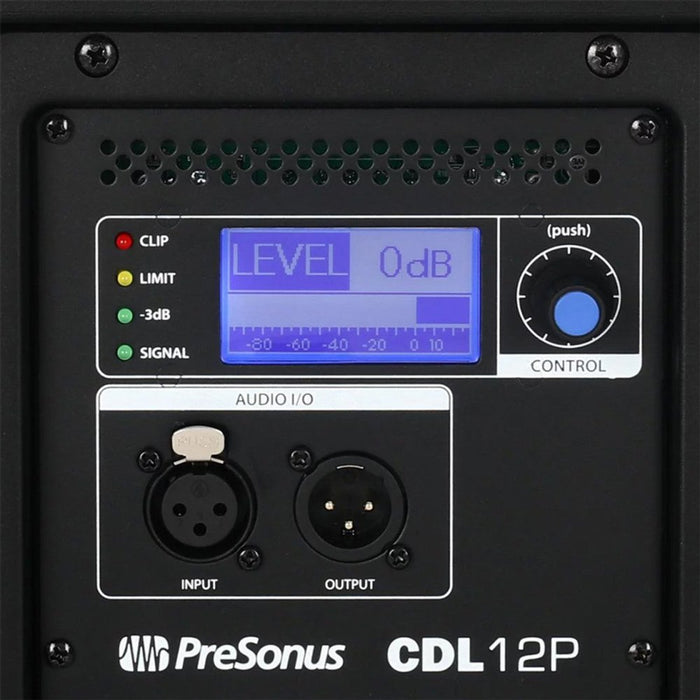 PreSonus | CDL12P | Active Hybrid Point Source & Array Speaker | Single (PRE - CDL12P) - Gsus4