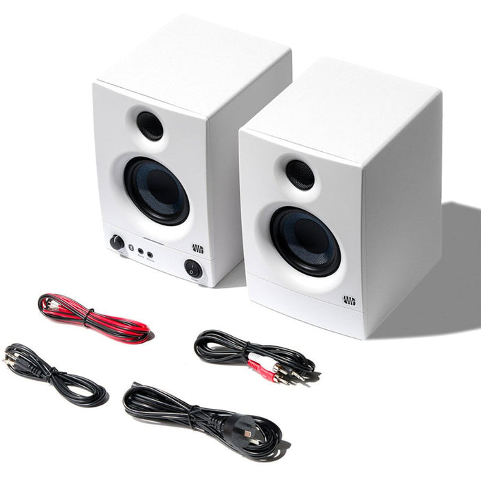 PreSonus | Eris 3.5BT | White | Studio Monitors w/ Bluetooth | Pair (PRE - ERIS - 35BTW) - Gsus4