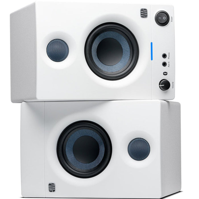 PreSonus | Eris 3.5BT | White | Studio Monitors w/ Bluetooth | Pair (PRE - ERIS - 35BTW) - Gsus4