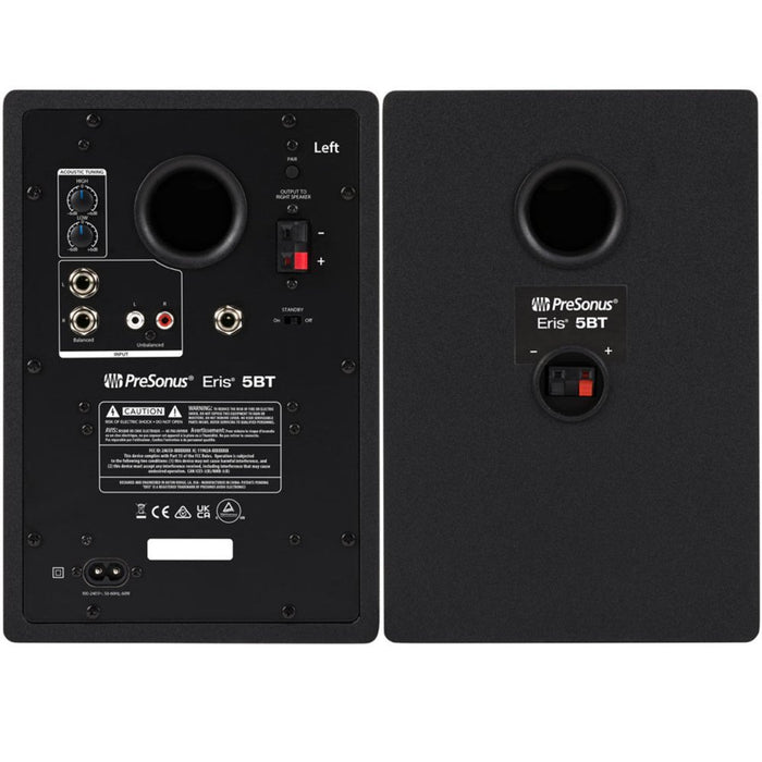 PreSonus | Eris 5BT | 2nd Gen | Studio Monitors w/ Bluetooth | Pair (PRE - ERIS - 5BT) - Gsus4