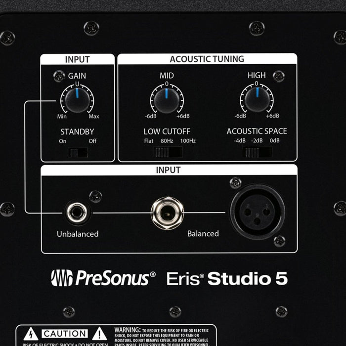 PreSonus | Eris Studio 5 | Studio Monitor | Single (PRE - ERIS - ST5) - Gsus4