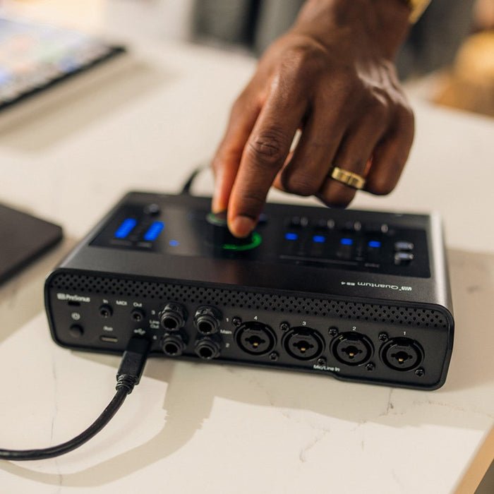 PreSonus | Quantum ES4 | 4x4 USB - C Audio Interface (PRE - QUANTUM - ES4) - Gsus4