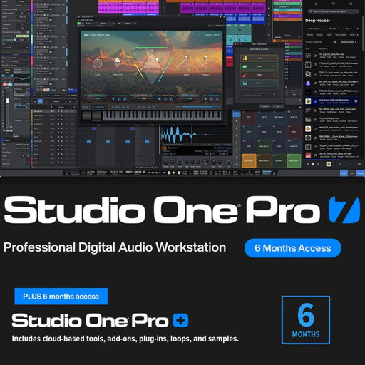 PreSonus | Studio One 7 Professional | 6 Months Subscription Only (PRE - S1 - P7+6M) - Gsus4