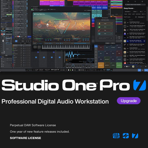 PreSonus | Studio One 7 Professional | Upgrade From Any Version (PRE - S1U - P7) - Gsus4