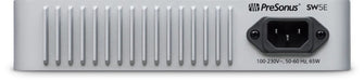 PreSonus | SW5E | 5 - Port AVB Switch W/ PoE (PRE - SL - SW5E) - Gsus4