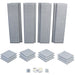 Primacoustic | London 10 Room Kit | 20 - Pack - 12 Scatter Blocks 8 Control Columns Acoustic Panels (Grey) (RA - LONDON - 10 - GR) - Gsus4