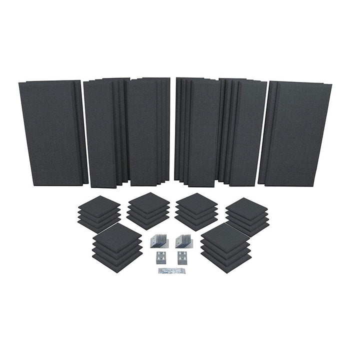 Primacoustic | London 16 Room Kit | 24x Blocks 16x Columns 4x Broadband Acoustic Panels (Black) (RA - LONDON - 16 - BK) - Gsus4