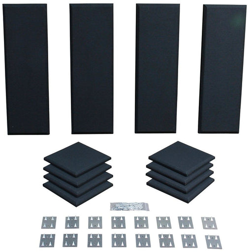 Primacoustic | London 8 Room Kit | 12 - Pack - 8 Scatter Blocks 4 Control Columns Acoustic Panels (Black) (RA - LONDON - 8 - BK) - Gsus4