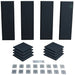 Primacoustic | London 8 Room Kit | 12 - Pack - 8 Scatter Blocks 4 Control Columns Acoustic Panels (Black) (RA - LONDON - 8 - BK) - Gsus4