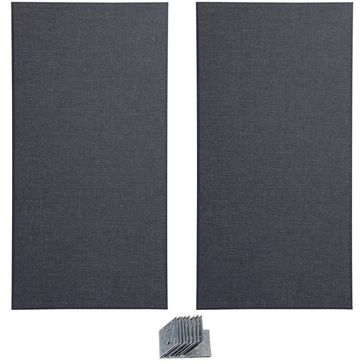 Primacoustic | London Corner Bass Traps | 24"x48"x2" | 2 - Pack (Black) (RA - LONDON - BT - BK) - Gsus4