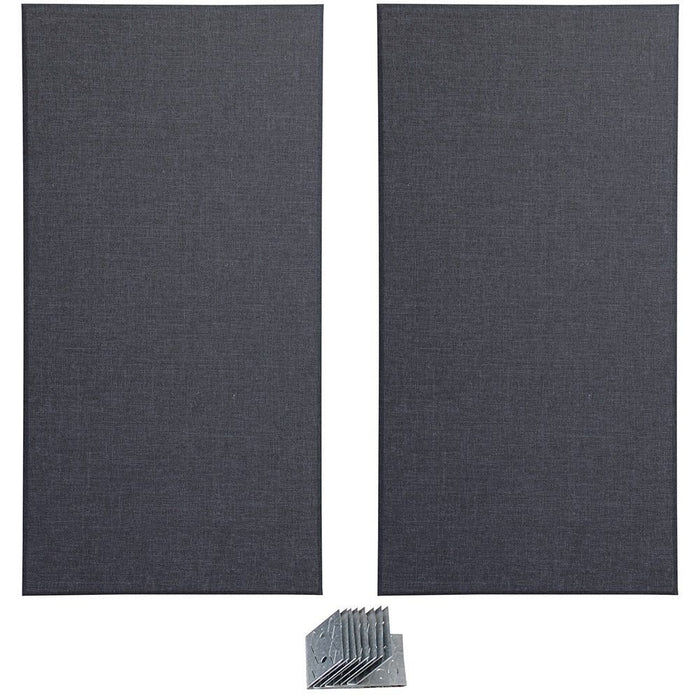 Primacoustic | London Corner Bass Traps | 24"x48"x2" | 2 - Pack (Black) (RA - LONDON - BT - BK) - Gsus4
