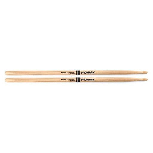 Pro Mark | TX7AW | Classic Forward 7A Hickory Drumsticks | Oval Wood Tip (PR - TX7AW) - Gsus4