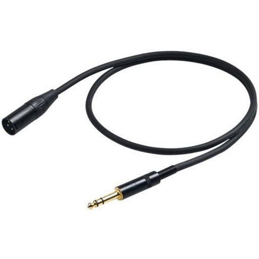 Proel CHL230LU2 XLR Male to 1/4″ Stereo Jack Cable – 2m (CHL230LU2) - Gsus4