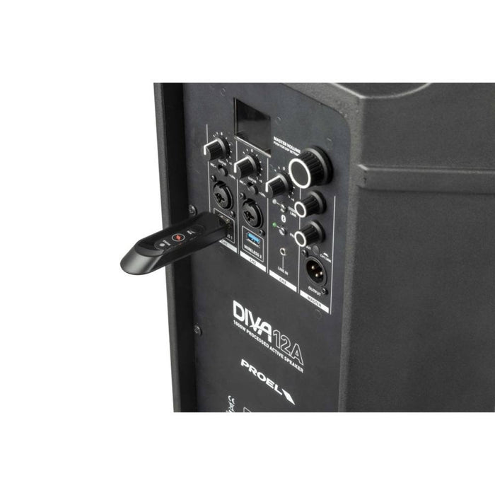 Proel DIVA12A Powered 12″ PA Speaker (DIVA12A) - Gsus4