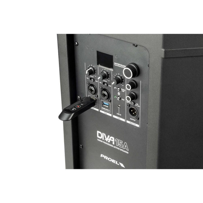 Proel DIVA15A Powered 15″ PA Speaker (DIVA15A) - Gsus4