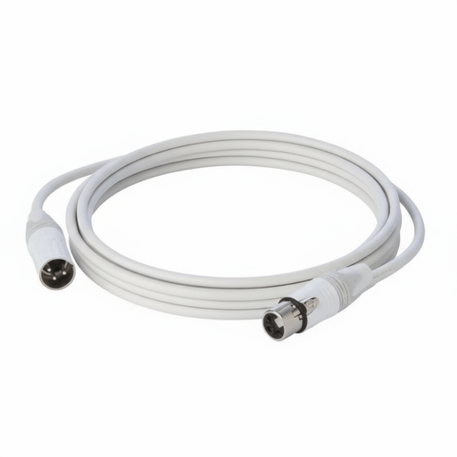 Proel Esoteric | Pro XLR Microphone Cable w/ Neutrik Connectors | 5m | White | ESO210LU5WH (ESO210LU5WH) - Gsus4