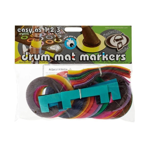 Protection Racket Drum Mat Marker Pack Coloured (9022-00) - Gsus4