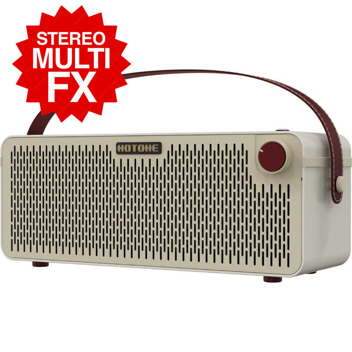 Hotone | Pulze Luna | 30W Stereo Modelling Amplifier | w/ Bluetooth | White