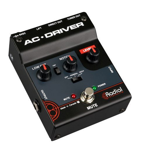 Radial | AC - Driver | Acoustic Preamp DI (RA - AC - DRIVER) - Gsus4