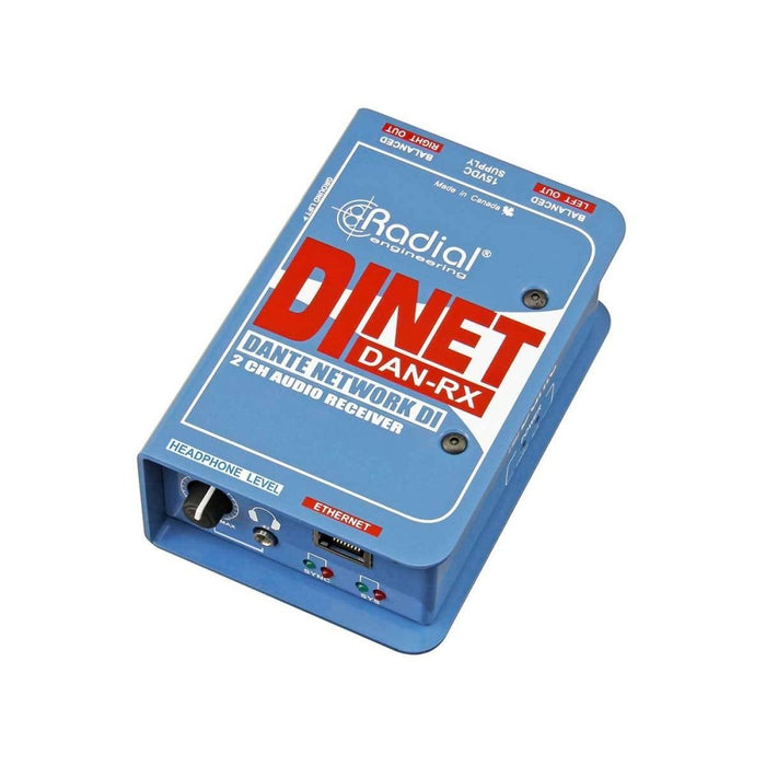 Radial | DiNET DAN - RX | Dante Enabled DI Receiver (RA - DAN - RX) - Gsus4