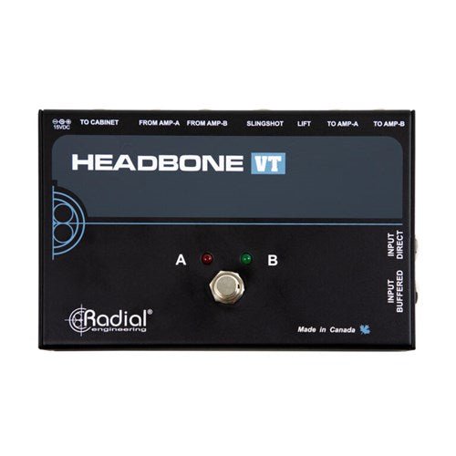 Radial | Headbone VT | Tube Amplifier Head Switcher (RA - HEADBONE - VT) - Gsus4