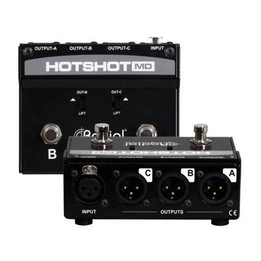 Radial | HotShot MD | Multi - Output Dynamic Mic Switcher (RA - HOTSHOT - MD) - Gsus4