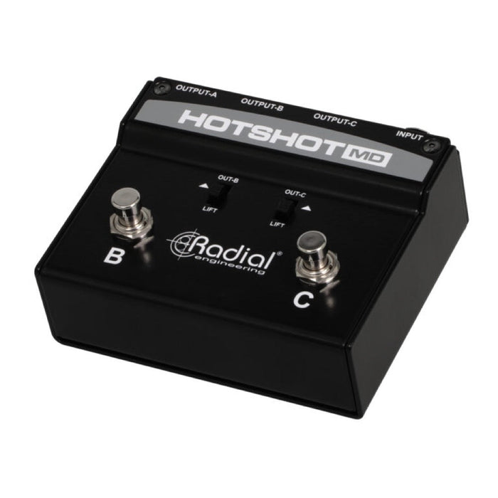Radial | HotShot MD | Multi - Output Dynamic Mic Switcher (RA - HOTSHOT - MD) - Gsus4