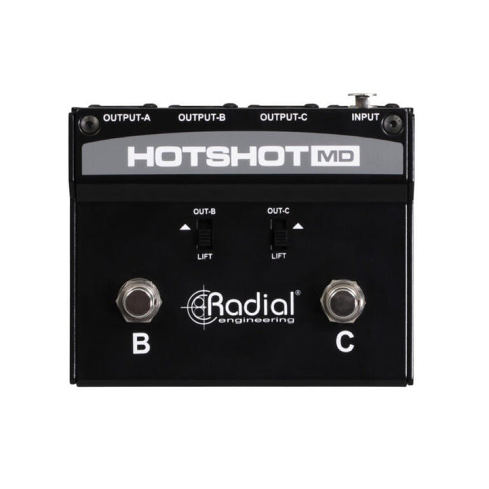 Radial | HotShot MD | Multi - Output Dynamic Mic Switcher (RA - HOTSHOT - MD) - Gsus4