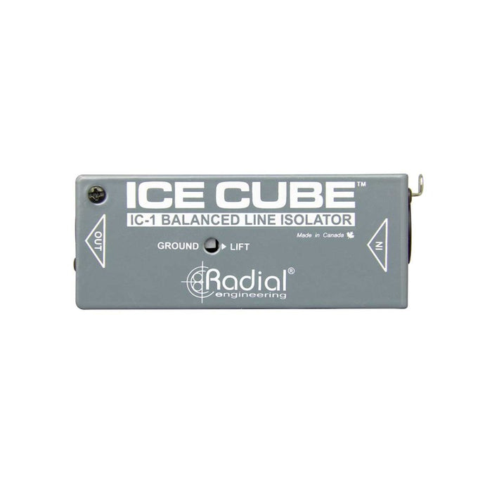 Radial | IC - 1 | IceCube | Balanced XLR Line Isolator (RA - IC - 1) - Gsus4