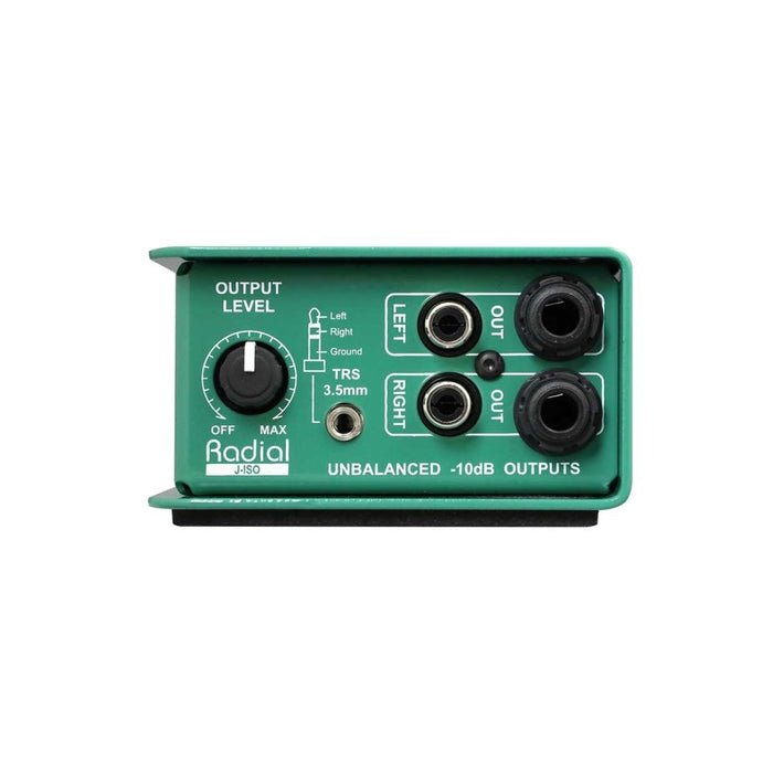 Radial | J - ISO | Stereo +4dB to - 10dB Converter (RA - J - ISO) - Gsus4
