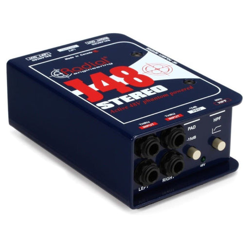 Radial | J48 STEREO | Stereo Active Direct Box (RA - J48 - STEREO) - Gsus4