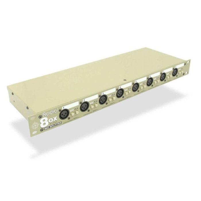 Radial | OX8 - J | 8 - Ch 3 - Way Mic Splitter | w/ Jensen Transformers (RA - OX8 - J) - Gsus4