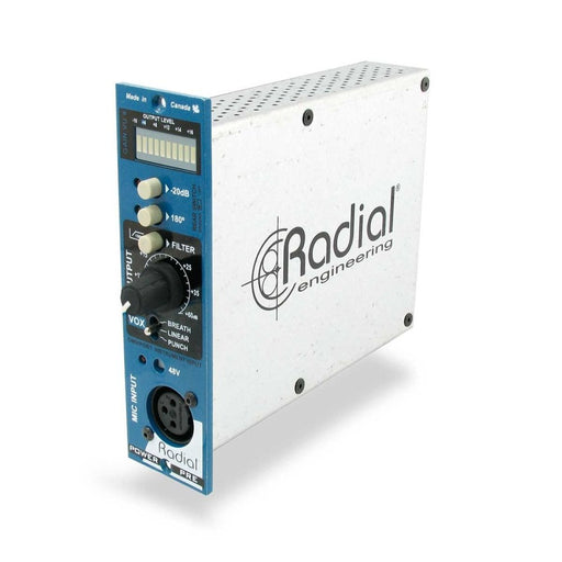 Radial | PowerPre | 500 Series | Mic Preamp Module (RA - POWERPRE - 500) - Gsus4