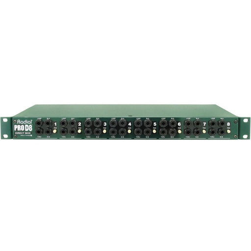 Radial | ProD8 | 8 - Ch Rackmount Passive DI (RA - PROD8) - Gsus4