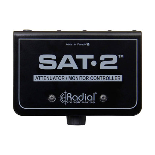 Radial | SAT - 2 | Stereo Audio Attenuator & Monitor Controller (RA - SAT - 2) - Gsus4