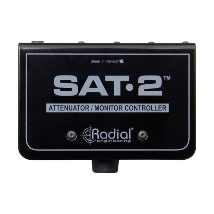 Radial | SAT - 2 | Stereo Audio Attenuator & Monitor Controller (RA - SAT - 2) - Gsus4