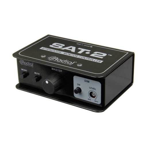 Radial | SAT - 2 | Stereo Audio Attenuator & Monitor Controller (RA - SAT - 2) - Gsus4