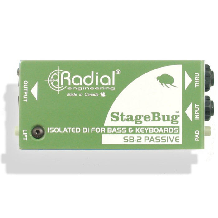 Radial | SB - 2 | StageBug | Compact Passive DI (RA - SB - 2) - Gsus4