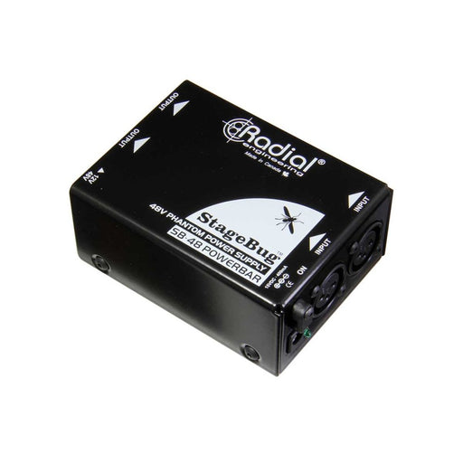 Radial | SB - 48 | StageBug | In - Line 48V Phantom Power Supply (RA - SB - 48) - Gsus4