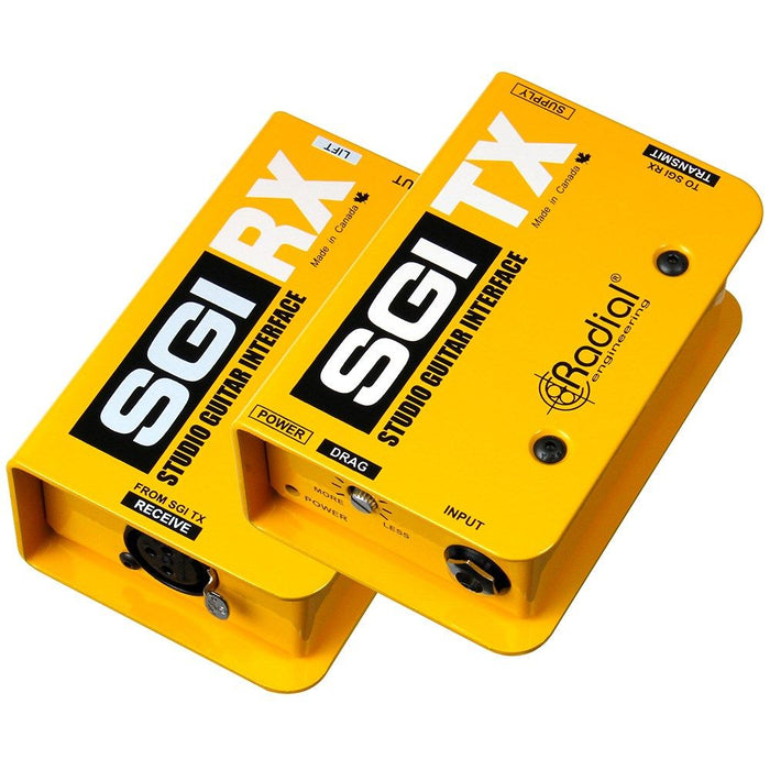 Radial | SGI Set | Studio Guitar Interface | w/ TX and RX modules (RA - SGI) - Gsus4