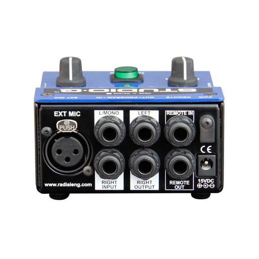 Radial | Studio - Q | Studio Talkback Interface | w/ Built - In Mic, External Mic & Program Input (RA - STUDIO - Q) - Gsus4