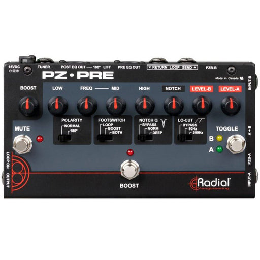 Radial | Tonebone PZ - Pre | Acoustic Instrument Preamp (RA - PZ - PRE) - Gsus4
