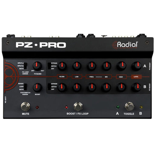 Radial | Tonebone PZ - Pro | 2 - Channel Acoustic Preamp (RA - PZ - PRO) - Gsus4