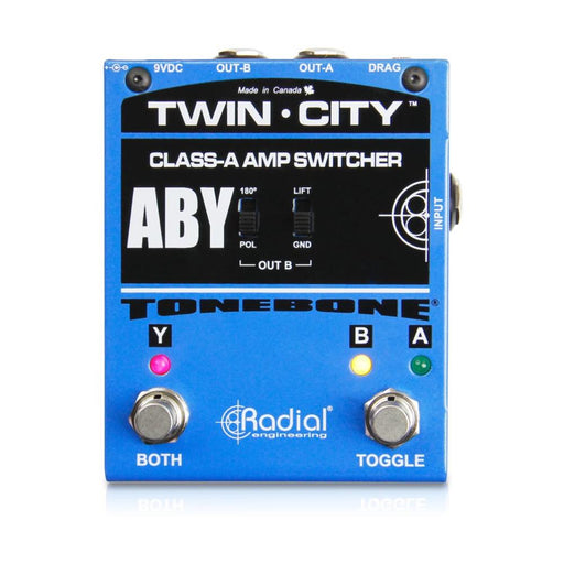 Radial | TWIN - CITY | Class - A Active ABY Switcher (RA - TWIN - CITY) - Gsus4