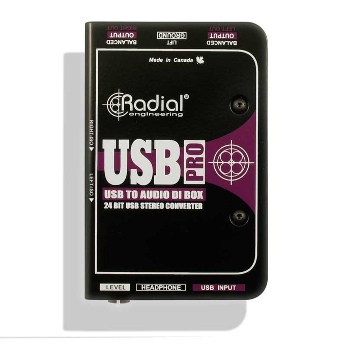 Radial | USB - PRO | Stereo USB Laptop DI (RA - USB - PRO) - Gsus4