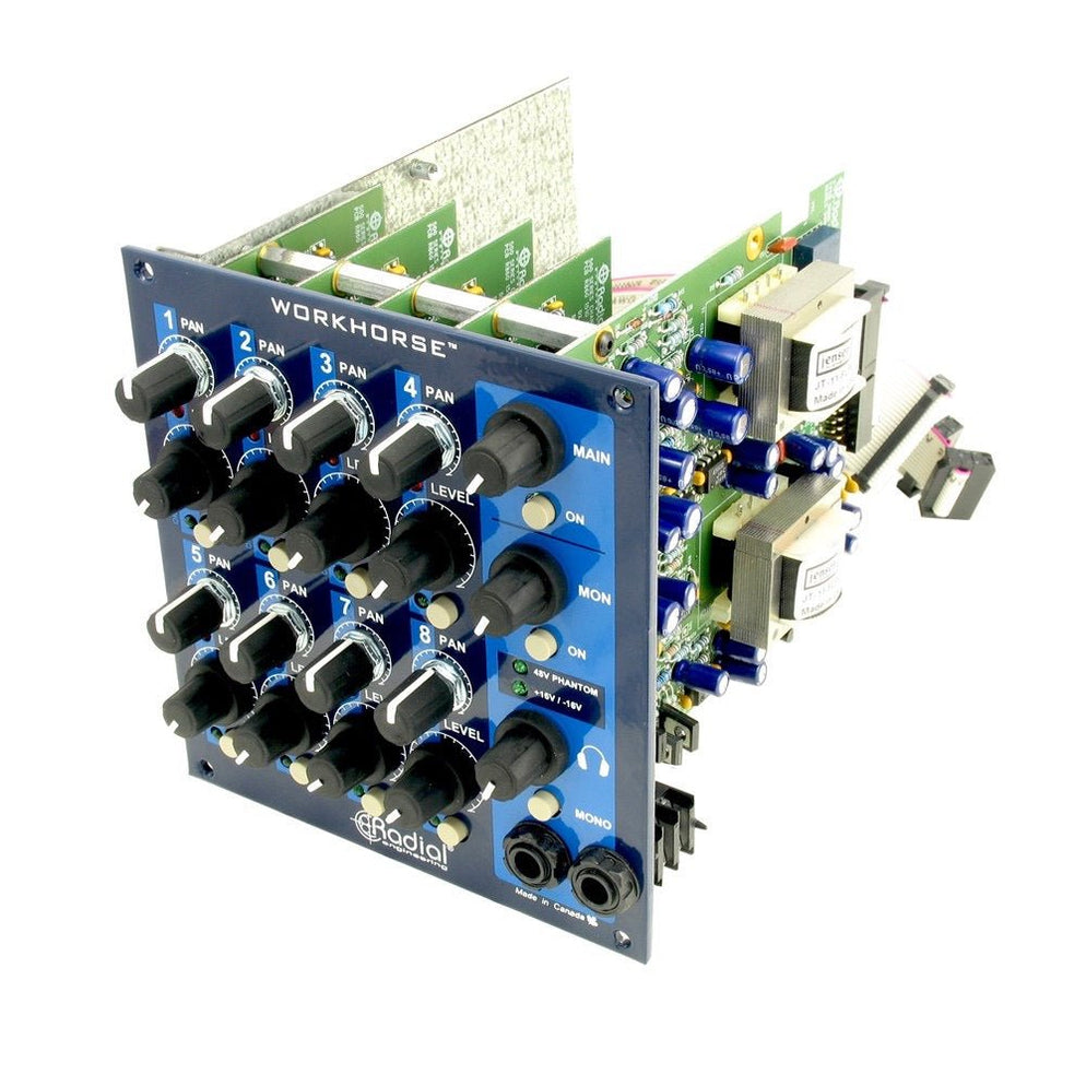 Radial | WM8 | Summing Mixer Module for 500 Series Power Rack - Gsus4